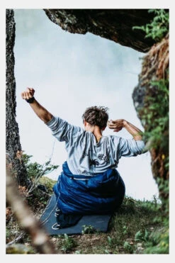 Grüezi Bag Biopod DownWool Ice 185 Slaapzak -Winkel Voor Outdoor-Avontuurartikelen mbaae10015 4141 16 nl